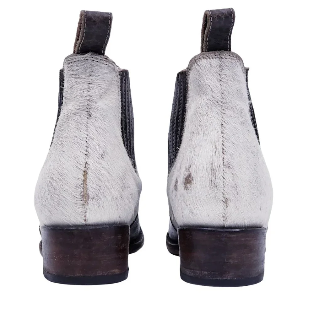 FREEBIRD BY STEVEN LASSO LEOPARD HAIRCALF BOOTIES - Picture 12 of 15